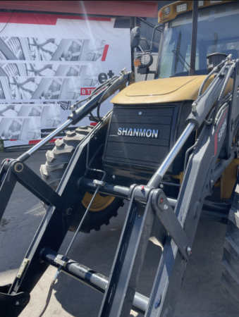 Экскаватор-погрузчик SHANMON 388H (Рычаги)