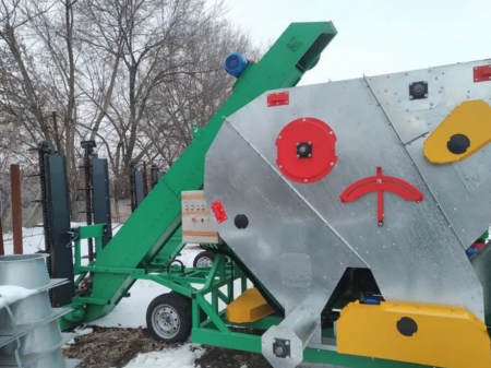 Мобильный зерноочистительный комплекс МЗК-70М