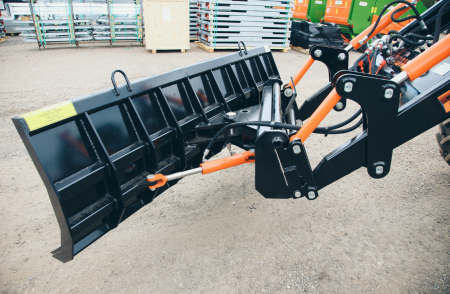 Отвал бульдозерный с гидроповоротом ОБ2-22 для погрузчика FRONTLIFT
