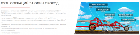 Посевной комплекс ALCOR 10 на трактор от 280 л.с.