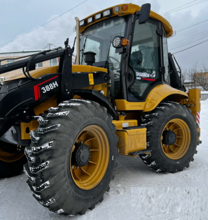 Экскаватор-погрузчик SHANMON 388H (Рычаги)
