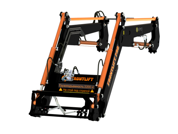 Погрузчик фронтальный FRONTLIFT / ФРОНТЛИФТ PRO-2200 с джойстиком, агрегатирование с тракторами от 130 л.с.