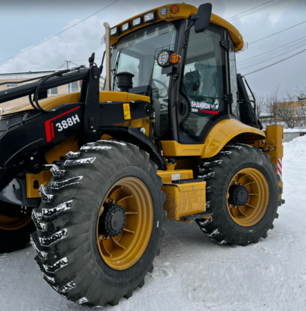 Экскаватор-погрузчик SHANMON 388H (Джойстик, мосты CARRARO)