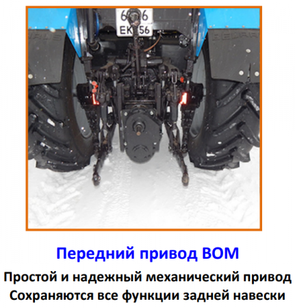 Снегоуборщик навесной Су 2.1 "Истребитель Снега"
