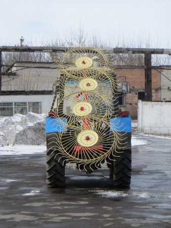 Грабли валковые навесные ГВН-4М