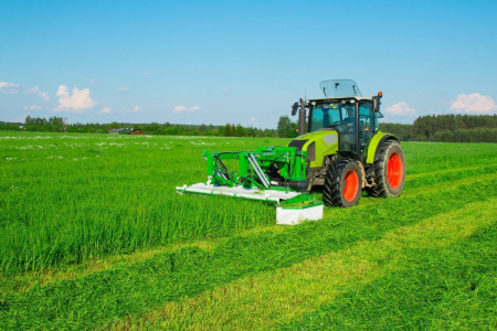 Косилка KDF 390 FOR TRACTOR дисковая фронтальная Брус PerfectCUT с системой быстрой замены ножей